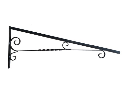 Iron awning bracket - .,