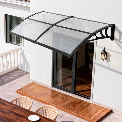 38x78in clear door - 38x78in, awning