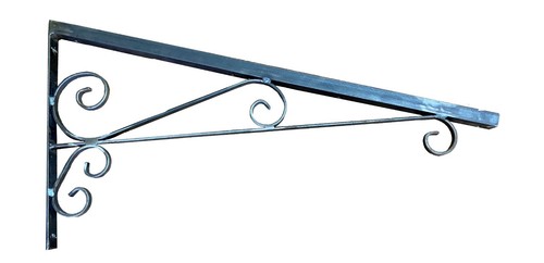 Iron awning bracket - bracket.,