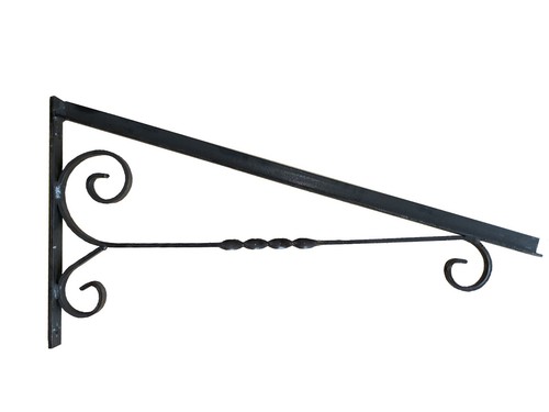 Iron awning bracket - iron, bracket.